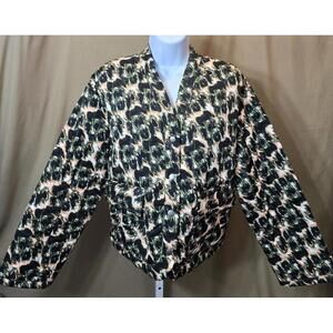 Rachel Comey x Target Quilted Jacket Animal Print Women’s Medium – New